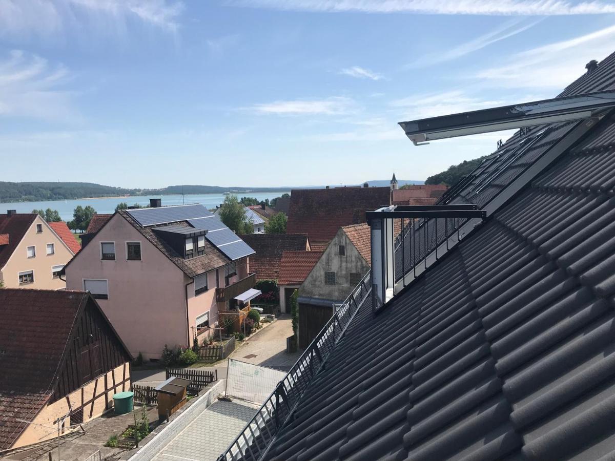 Sonniges 4 **** Dg-Apartment Mit Aufzug+Seeblick Pleinfeld Esterno foto