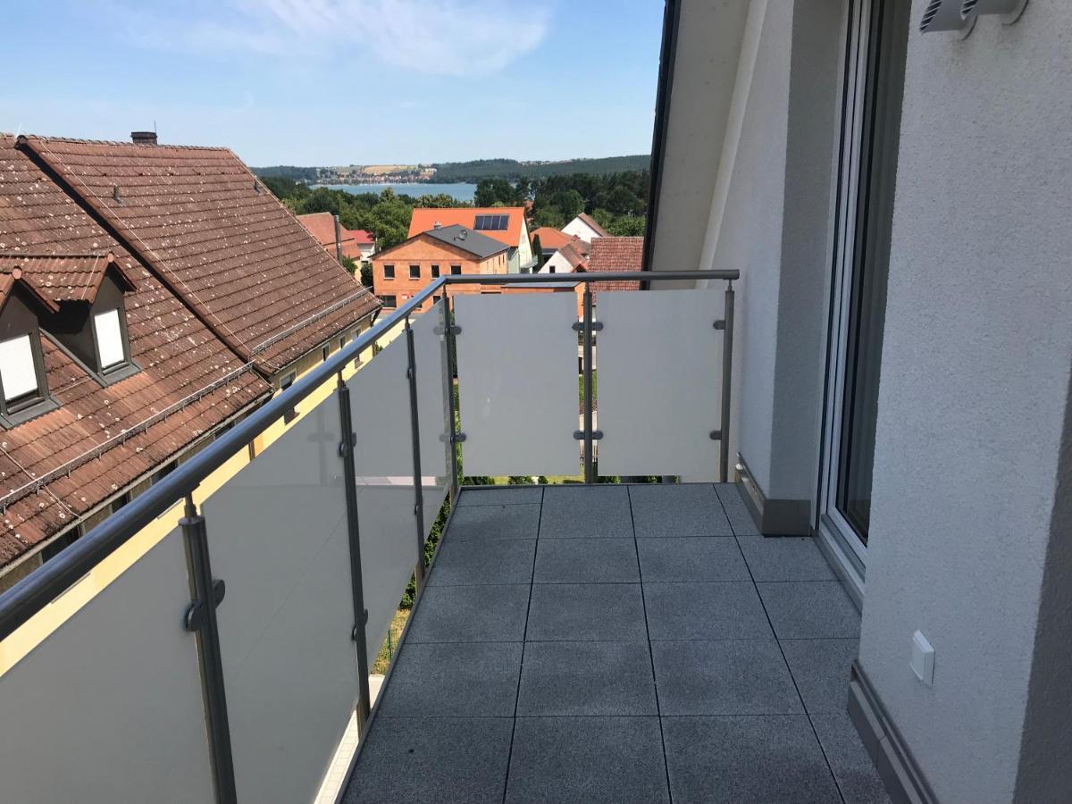 Sonniges 4 **** Dg-Apartment Mit Aufzug+Seeblick Pleinfeld Esterno foto