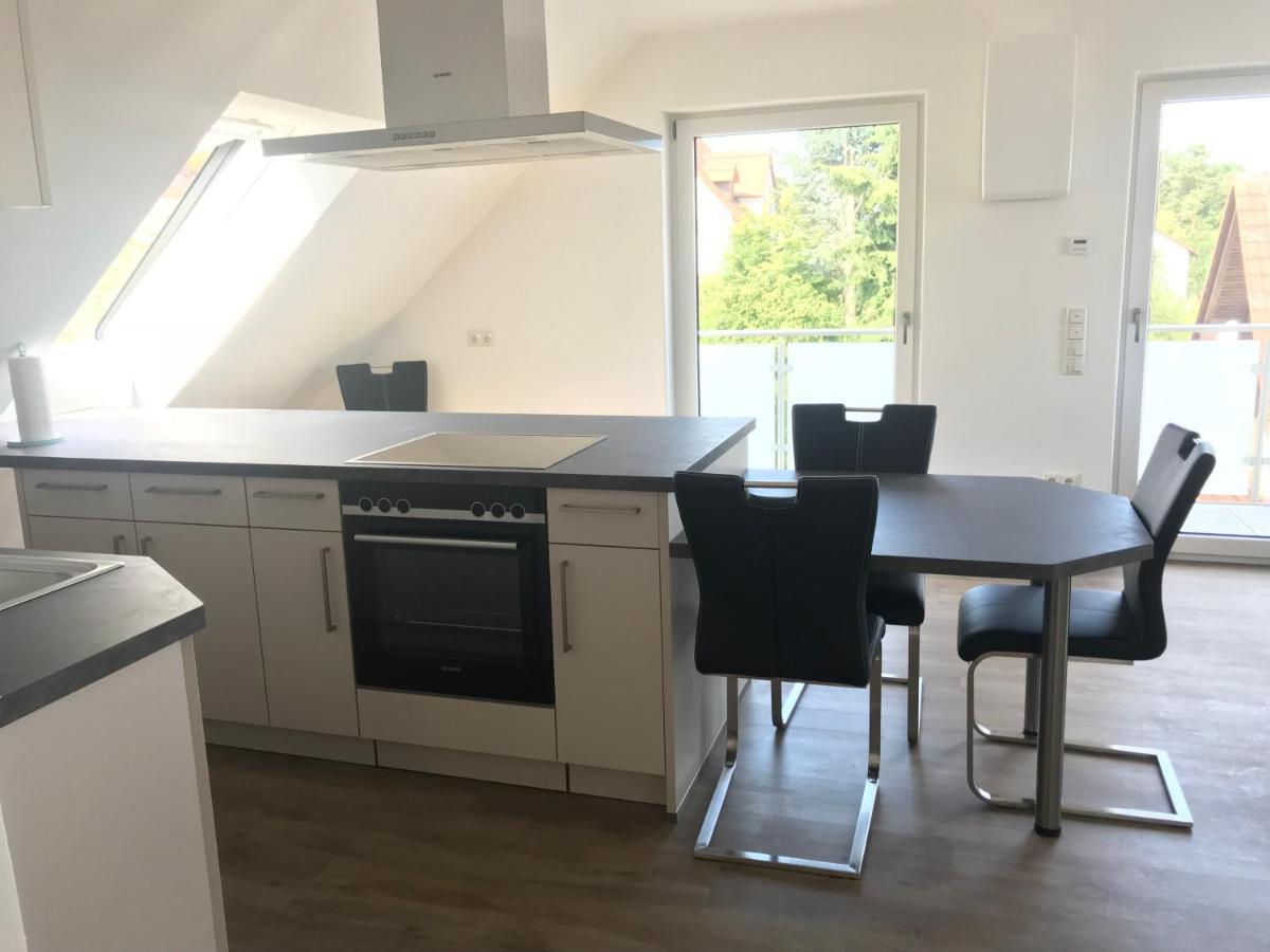 Sonniges 4 **** Dg-Apartment Mit Aufzug+Seeblick Pleinfeld Esterno foto